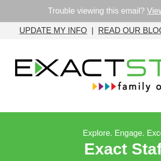 Empower Your January With Exact Staff